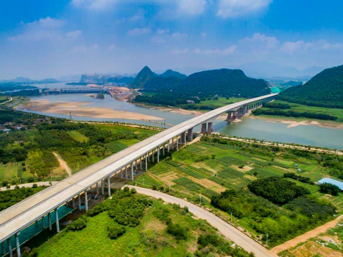 Guangdong Longchuan to Huaiji highway