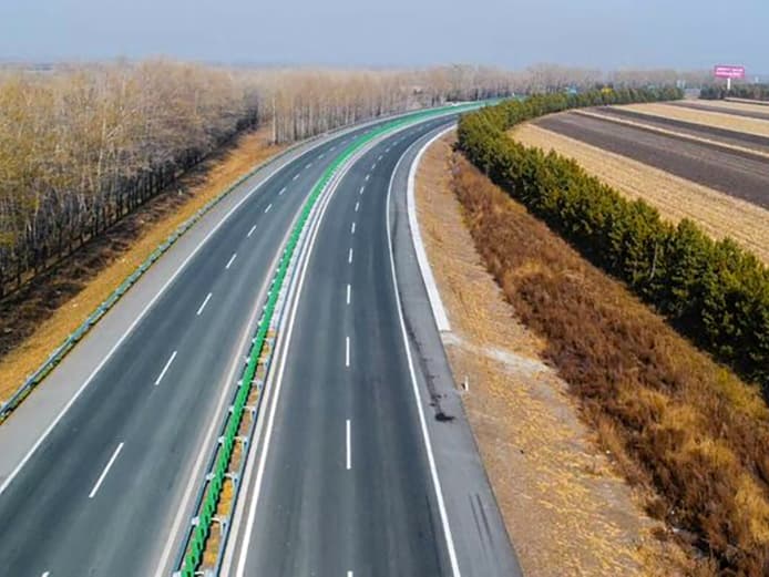 Kedong to Baiquan highway, one part of Heihe to Dalian highway