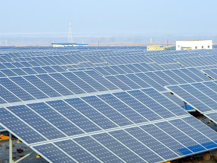 Tianjin Da Yuehe 80 MW PV Project-Photovoltaic Bracket